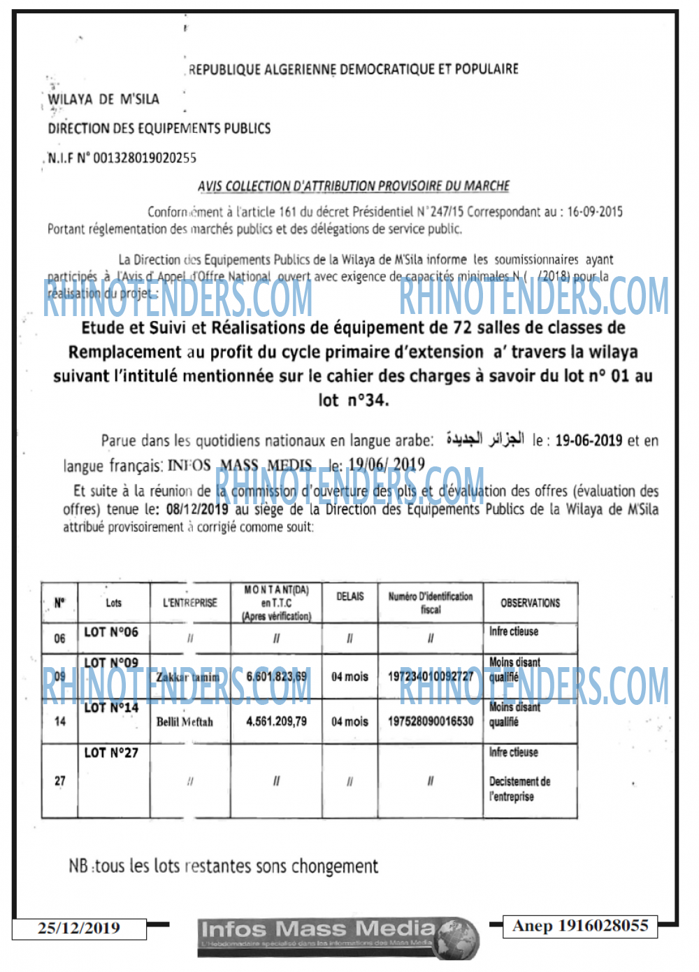 Infos Mass Media