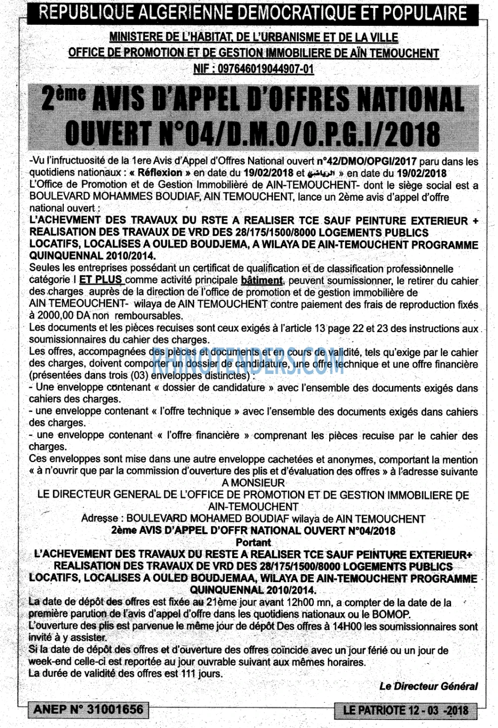 LE PATRIOTE