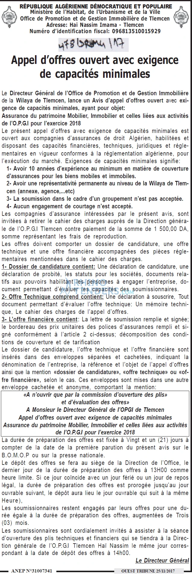 ouest TRIBUNE