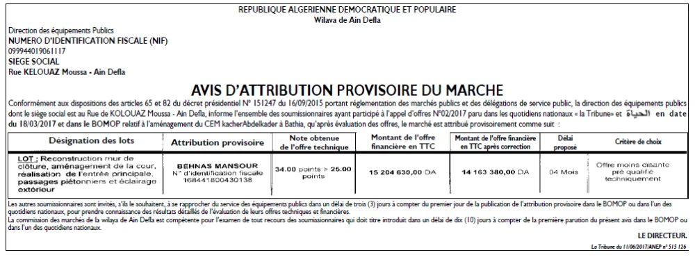 La Tribune