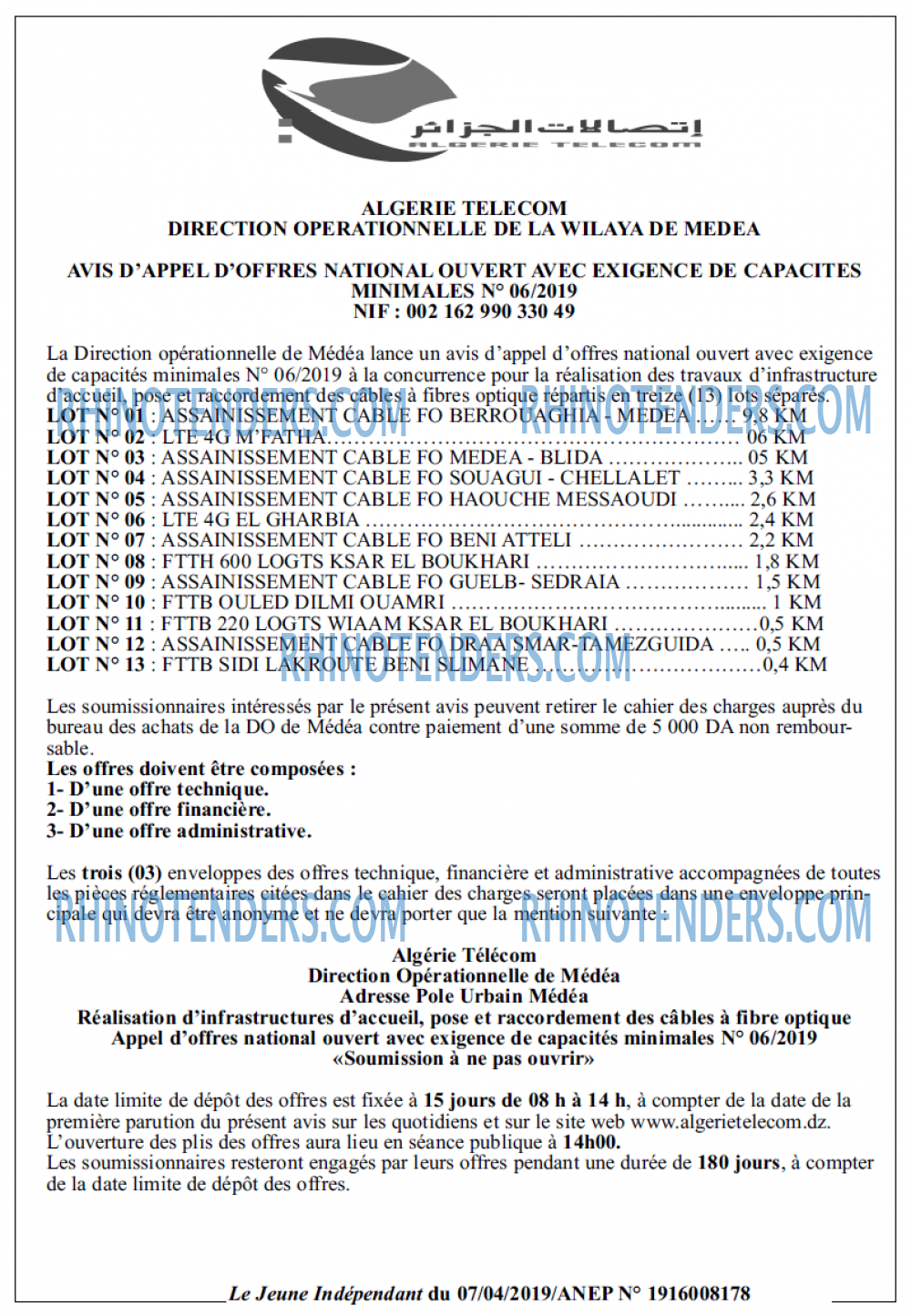 Jeune Independant