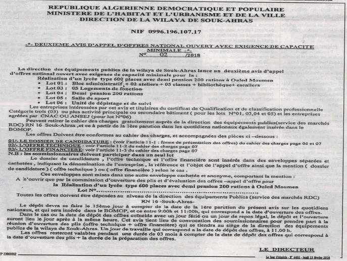 Le Jour d'Algérie