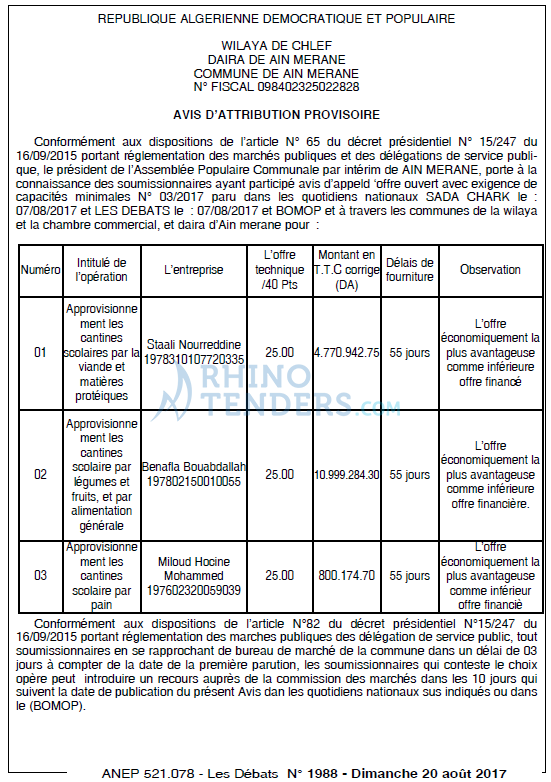 Les Debats