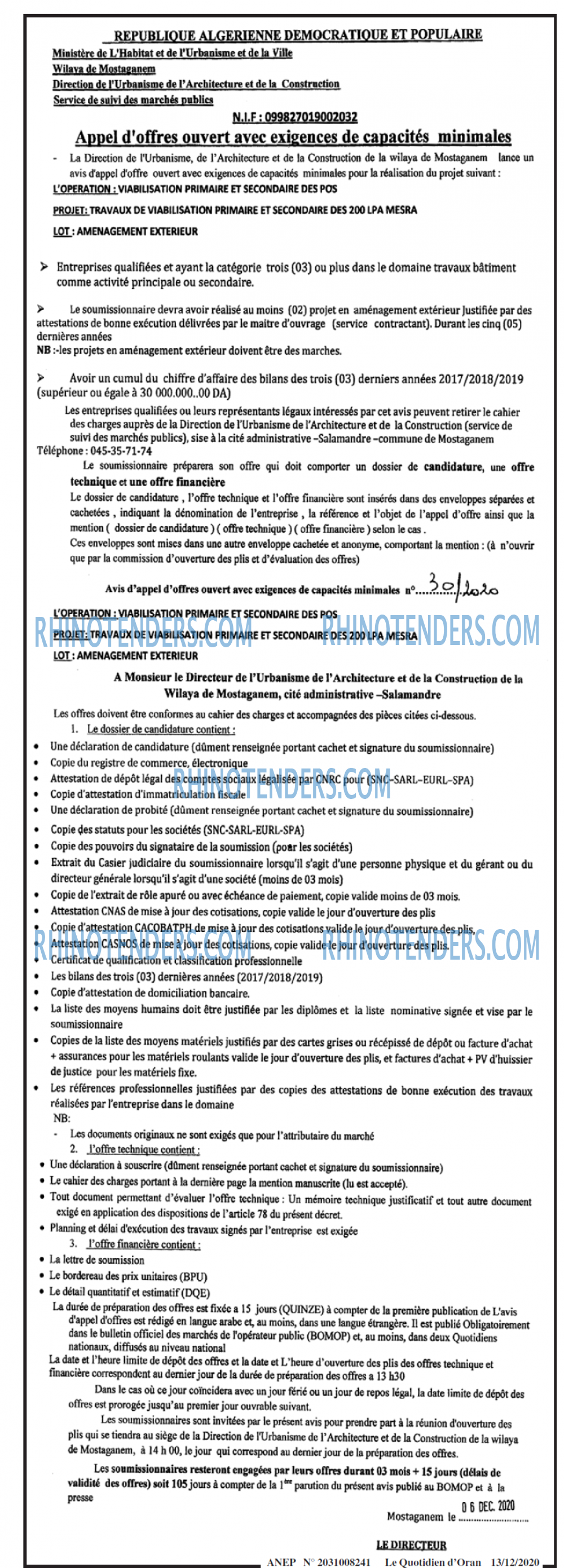 Le Quotidien d'Oran