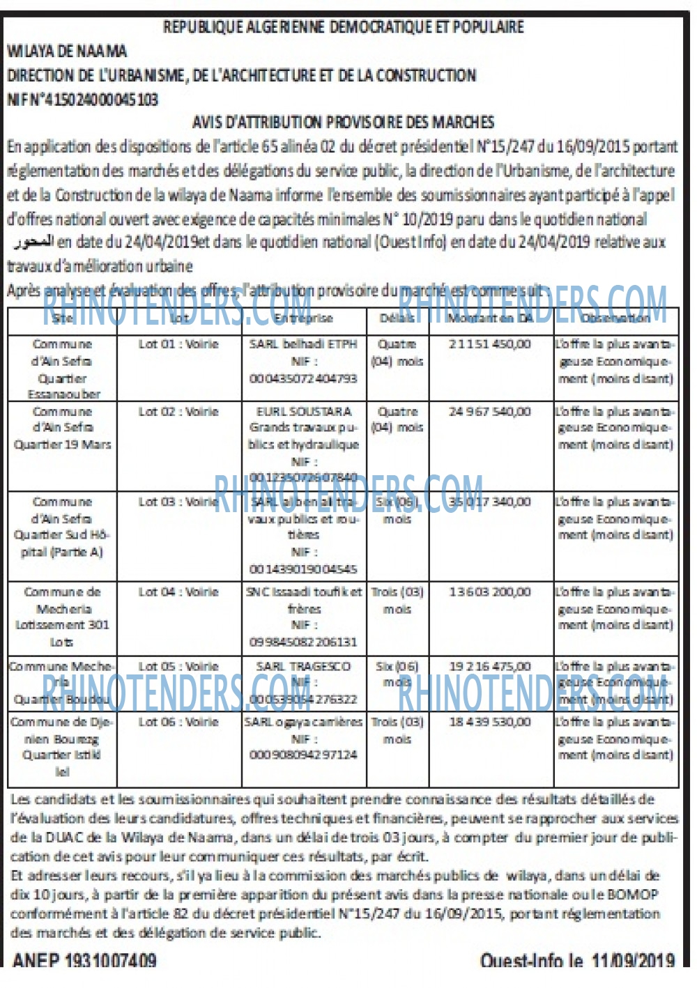 OUEST INFO