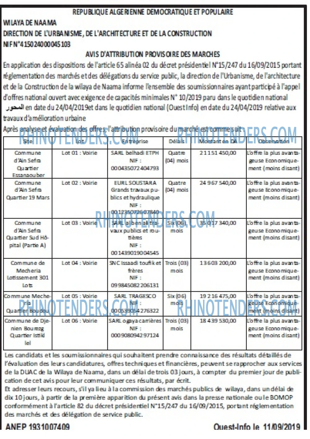 OUEST INFO
