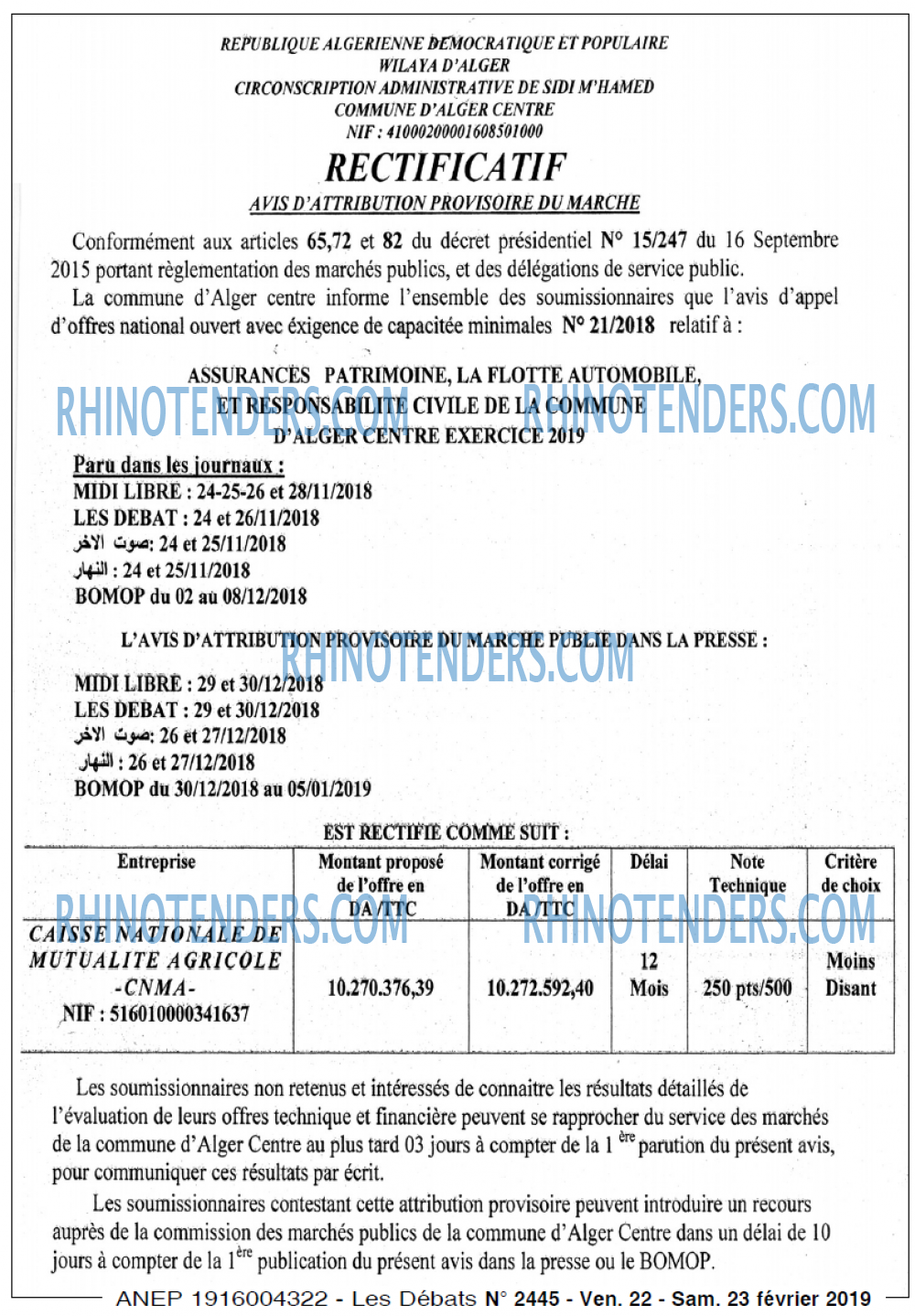 Les Debats