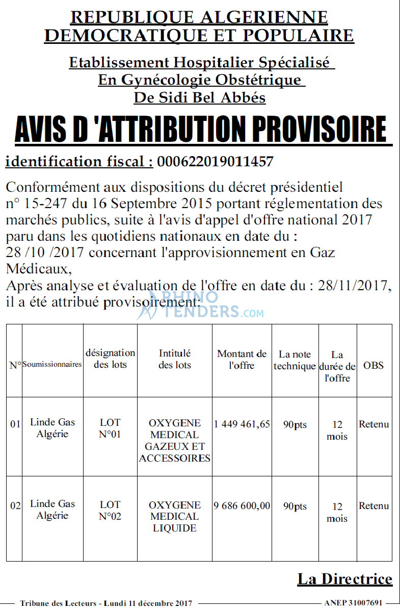 TRIBUNE DES LECTEURS