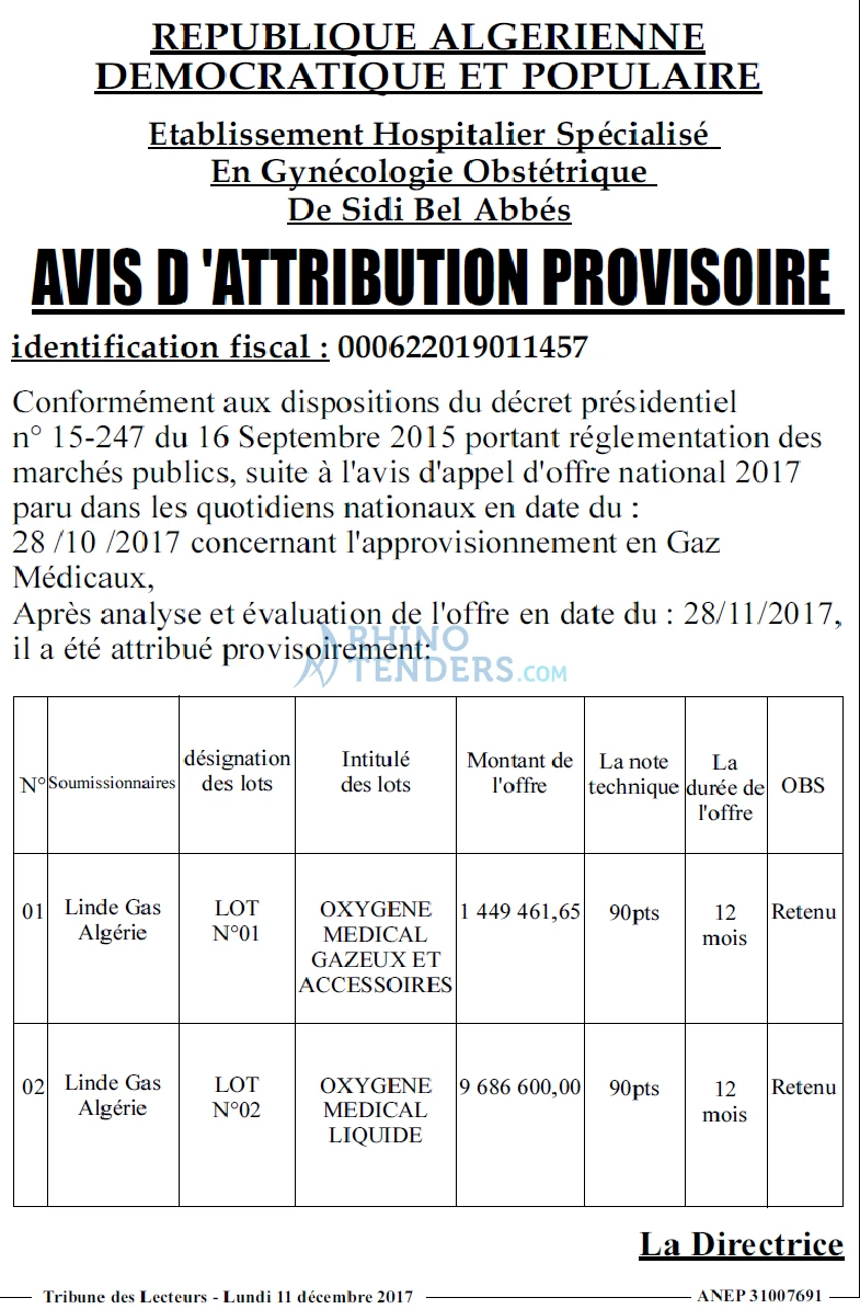 TRIBUNE DES LECTEURS