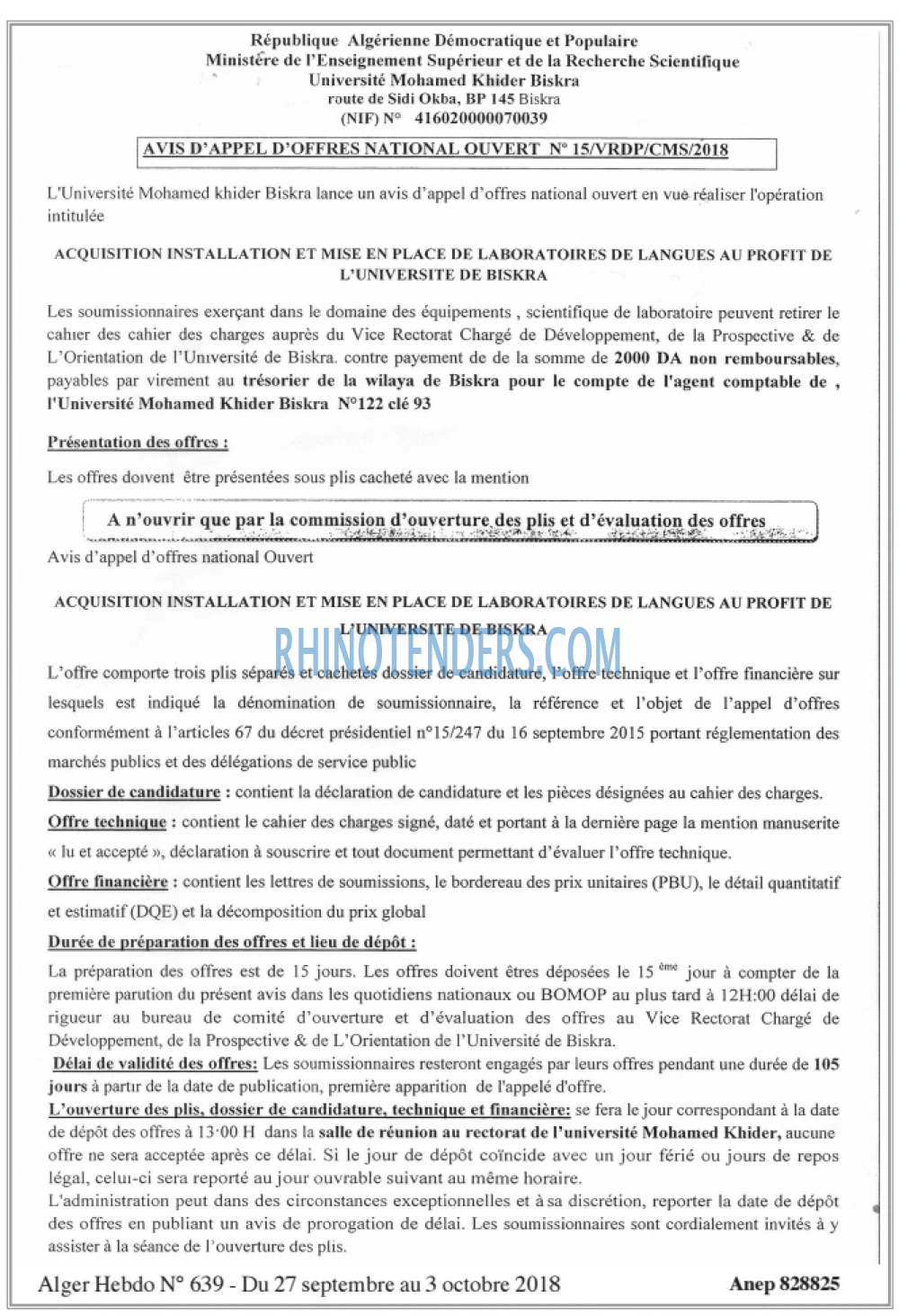 Alger Hebdo