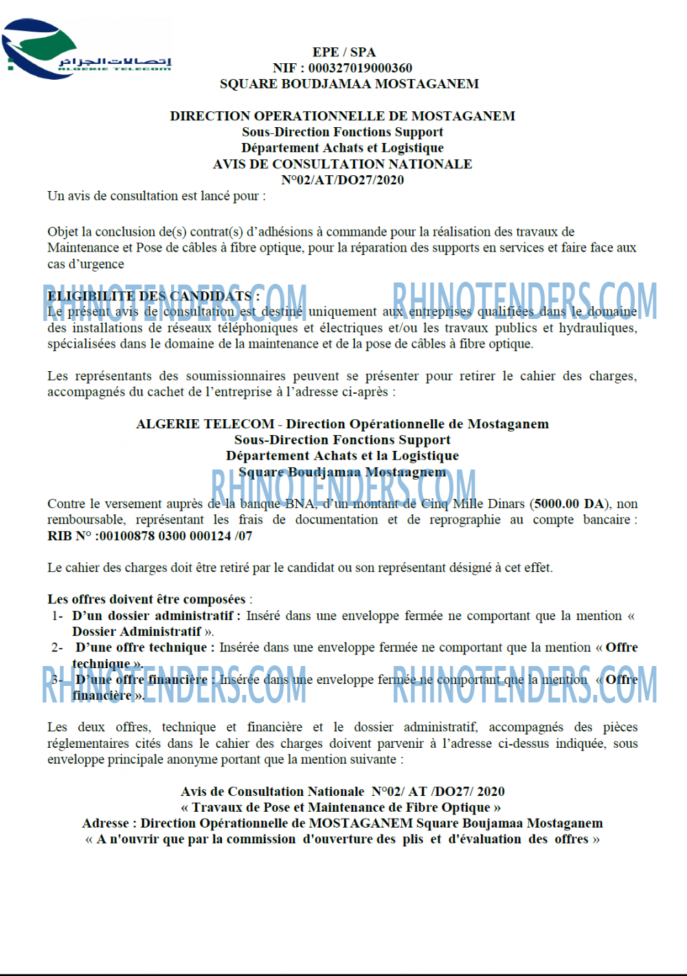 Algérie Télécom