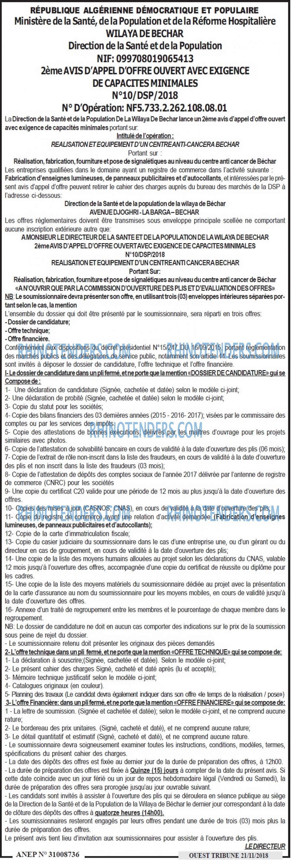 ouest TRIBUNE