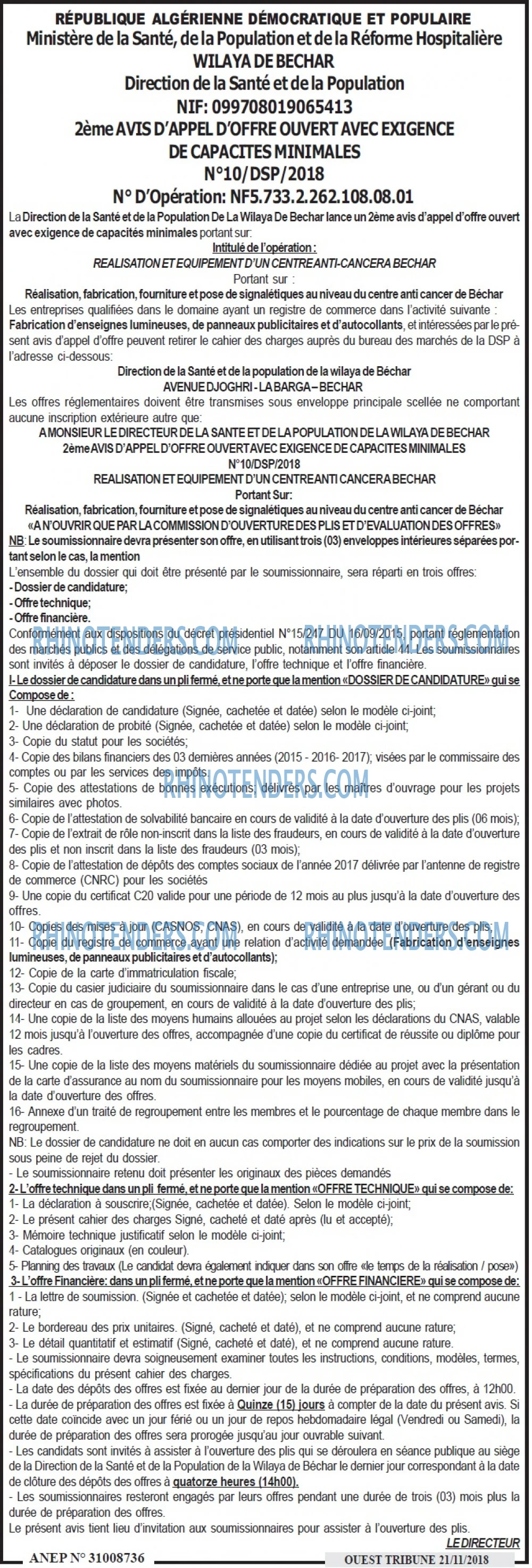 ouest TRIBUNE