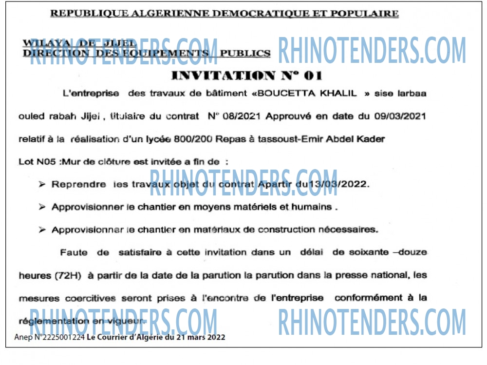 Le Courrier d'Algerie