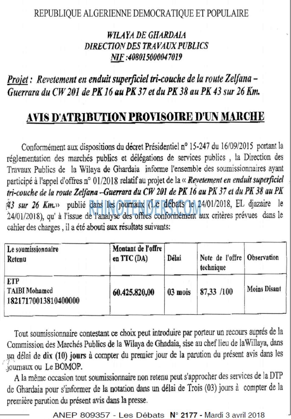 Les Debats
