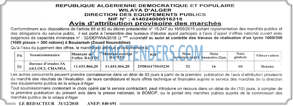 LE REDACTEUR