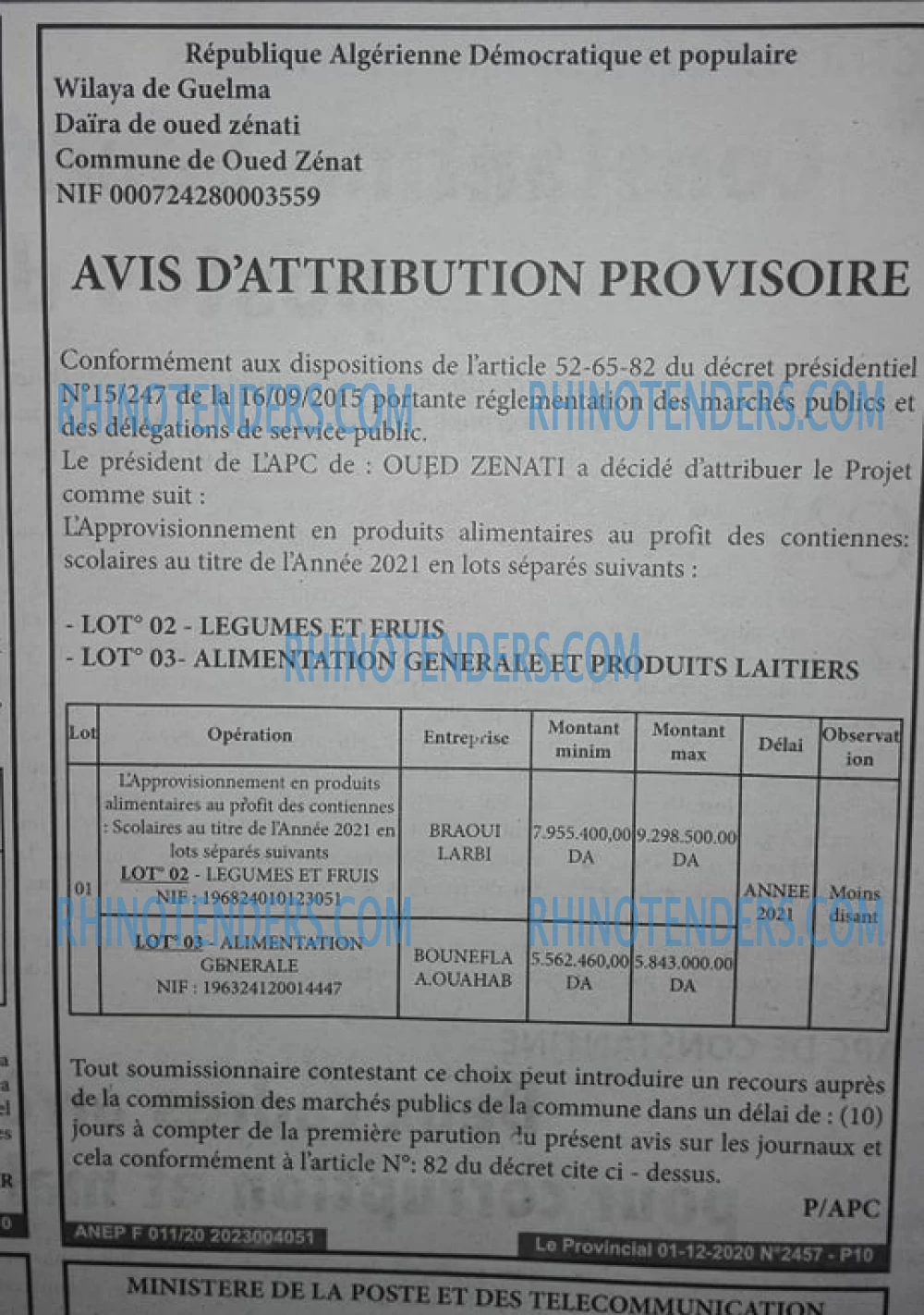 LE PROVINCIAL