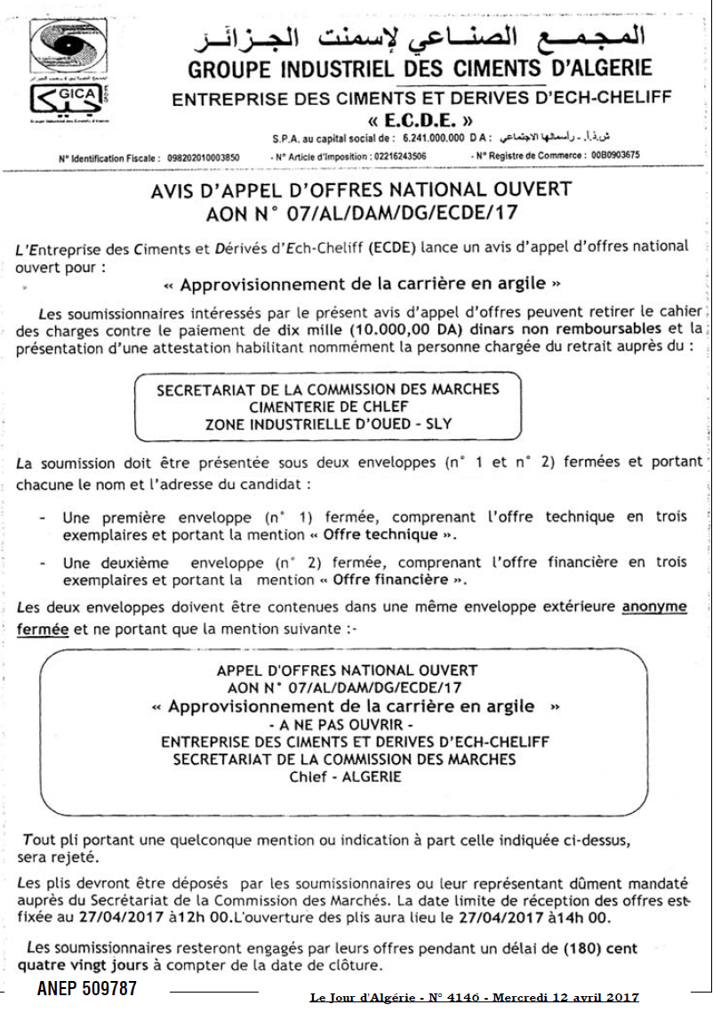 Le Jour d'Algérie