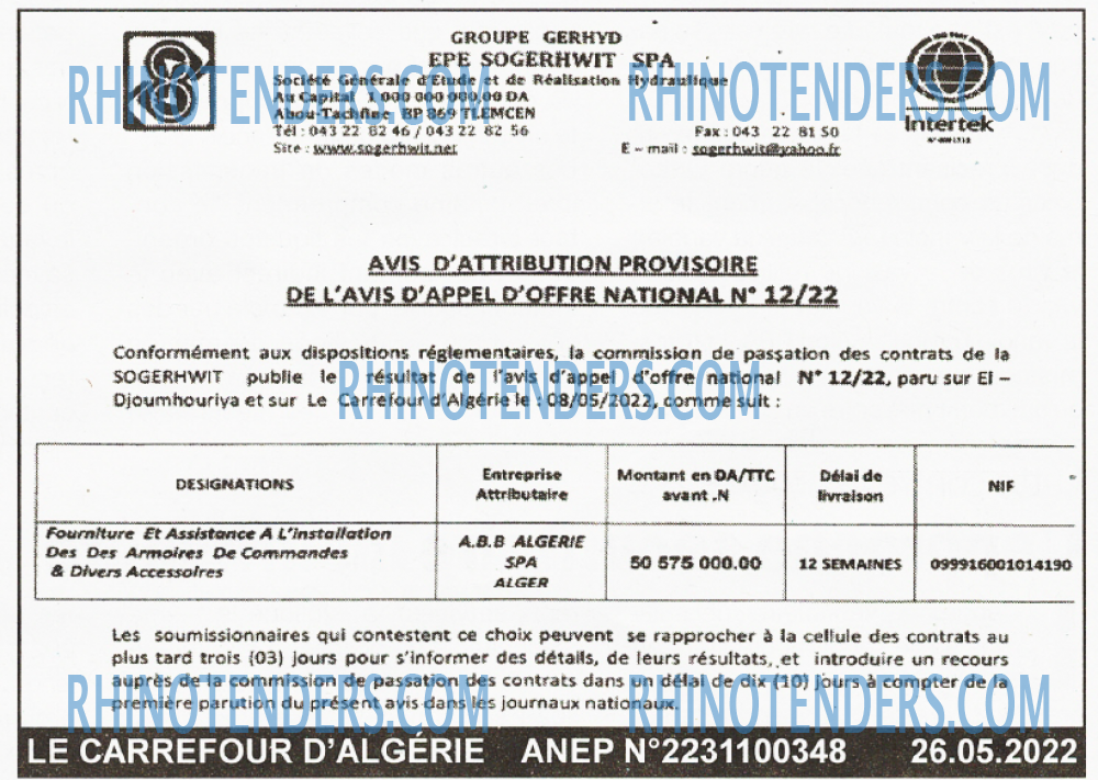 Le Carrefour d'Algérie