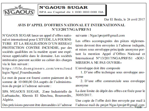 LE SOIR D'ALGERIE