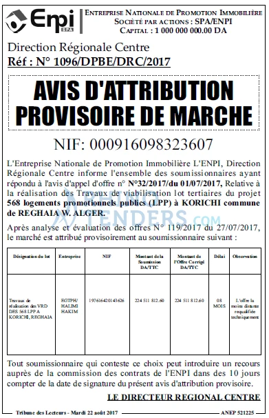 TRIBUNE DES LECTEURS