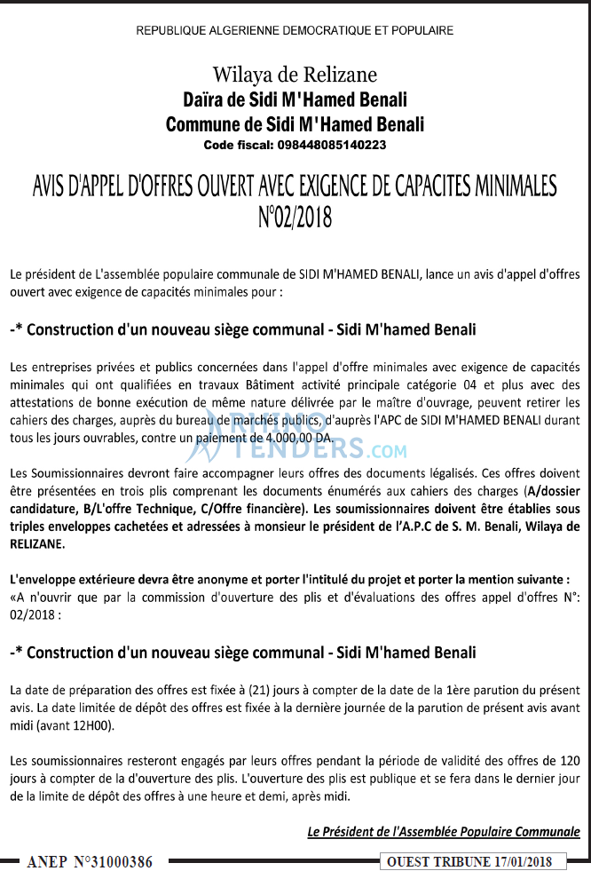 ouest TRIBUNE