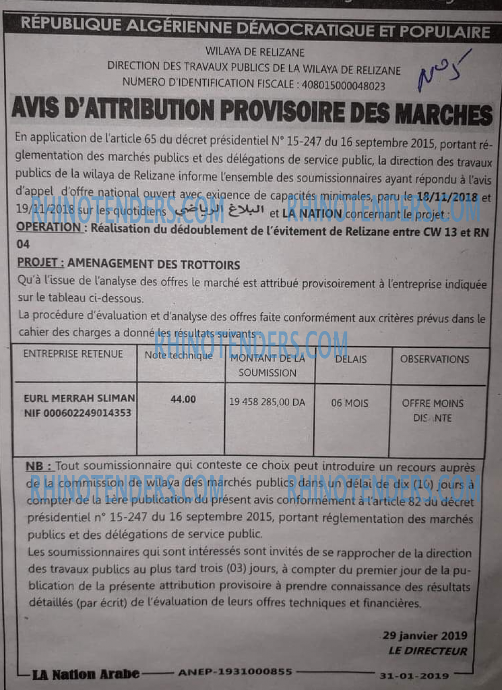 LA NATION ARABE