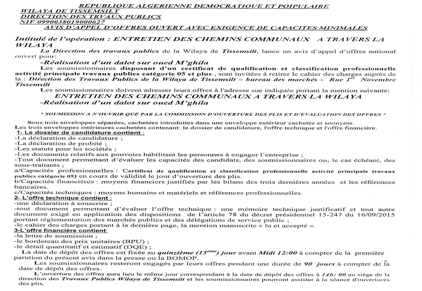 Le Jour d'Algérie
