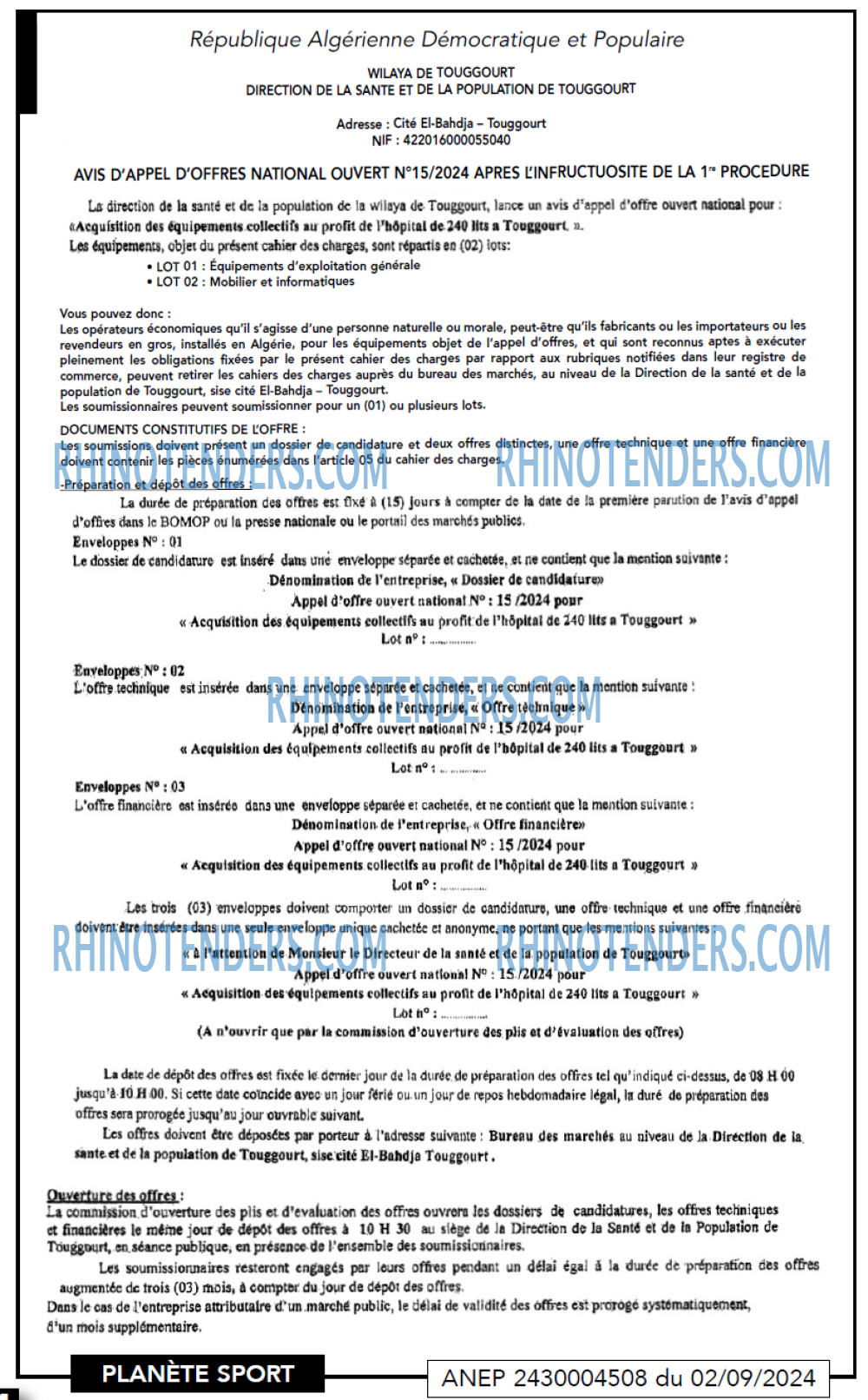 PLANETE SPORT