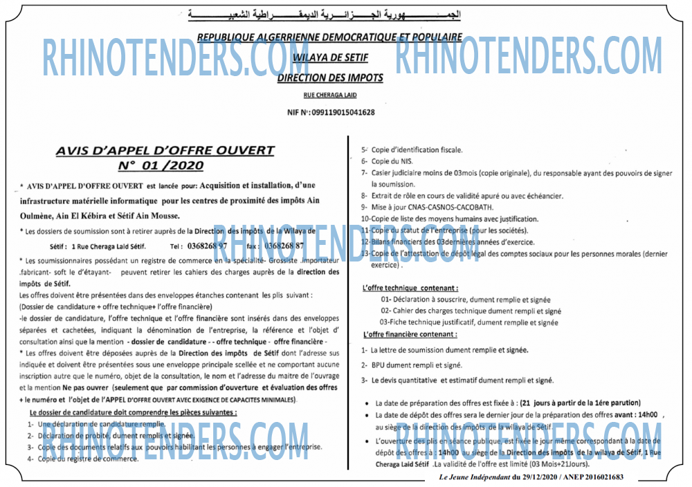 Jeune Independant