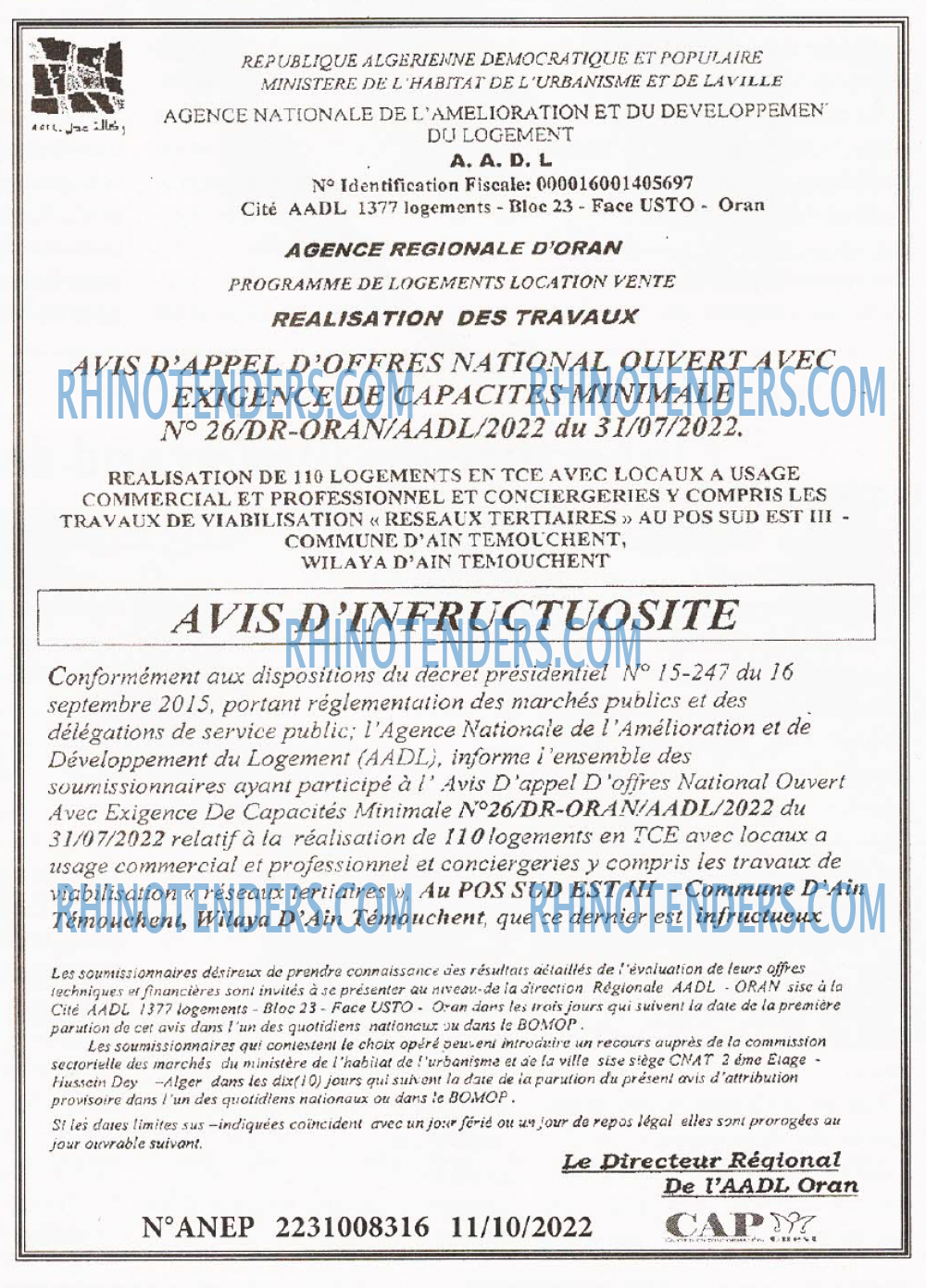 CAP OUEST