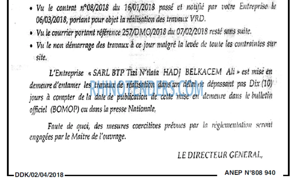 LA DEPECHE DE KABYLIE