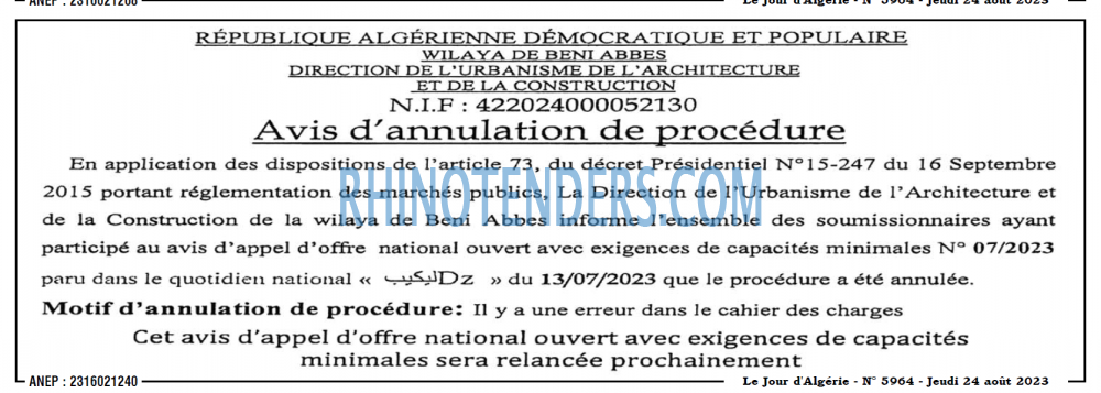 Le Jour d'Algérie