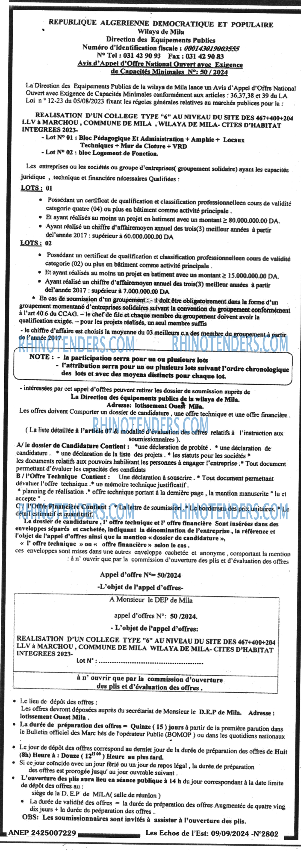 Les Echos de l'Est