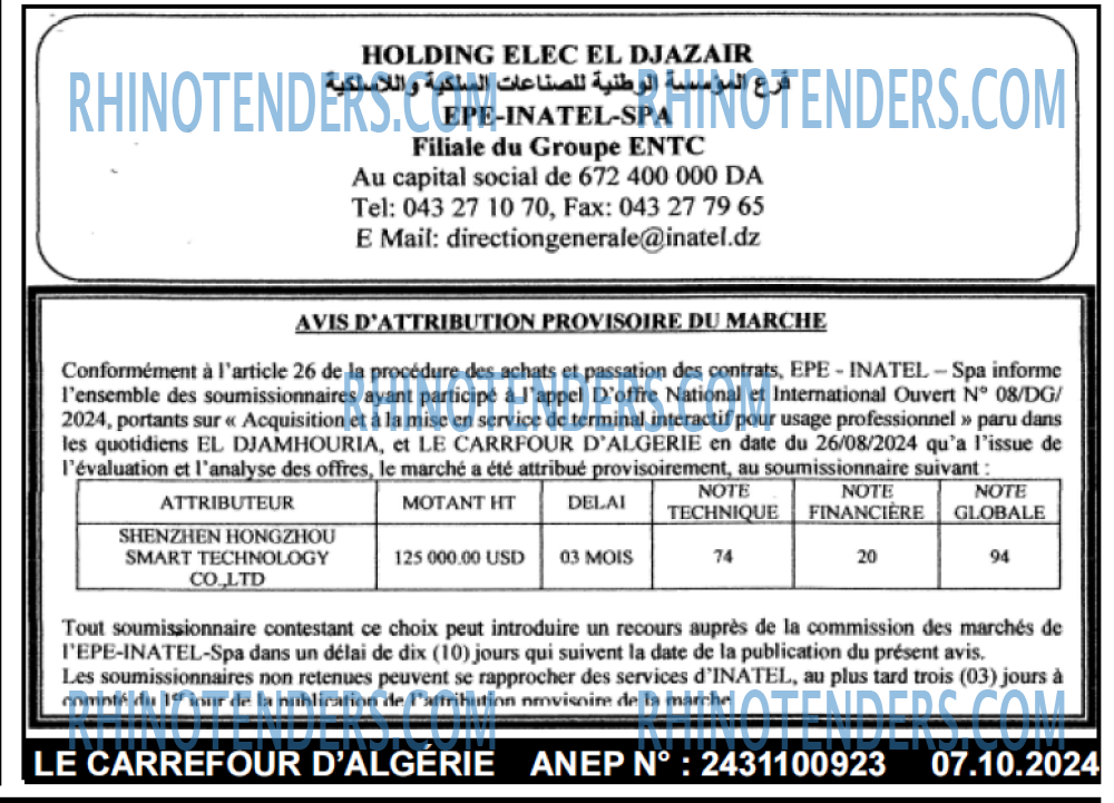 Le Carrefour d'Algérie