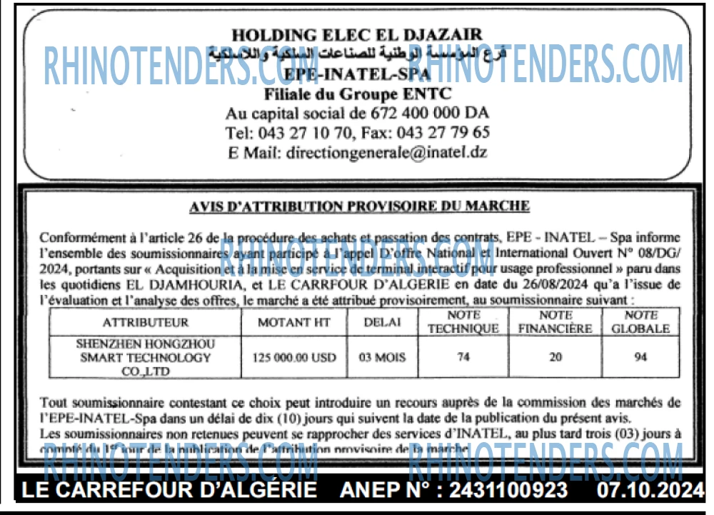 Le Carrefour d'Algérie