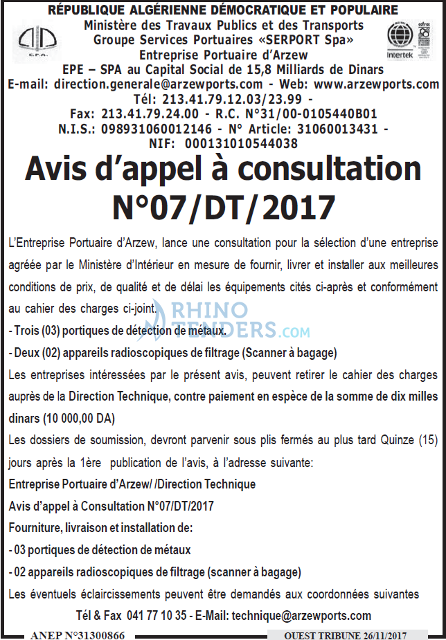 ouest TRIBUNE