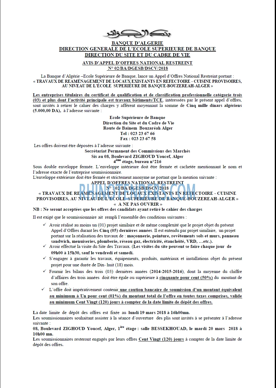 Banque d'Algérie