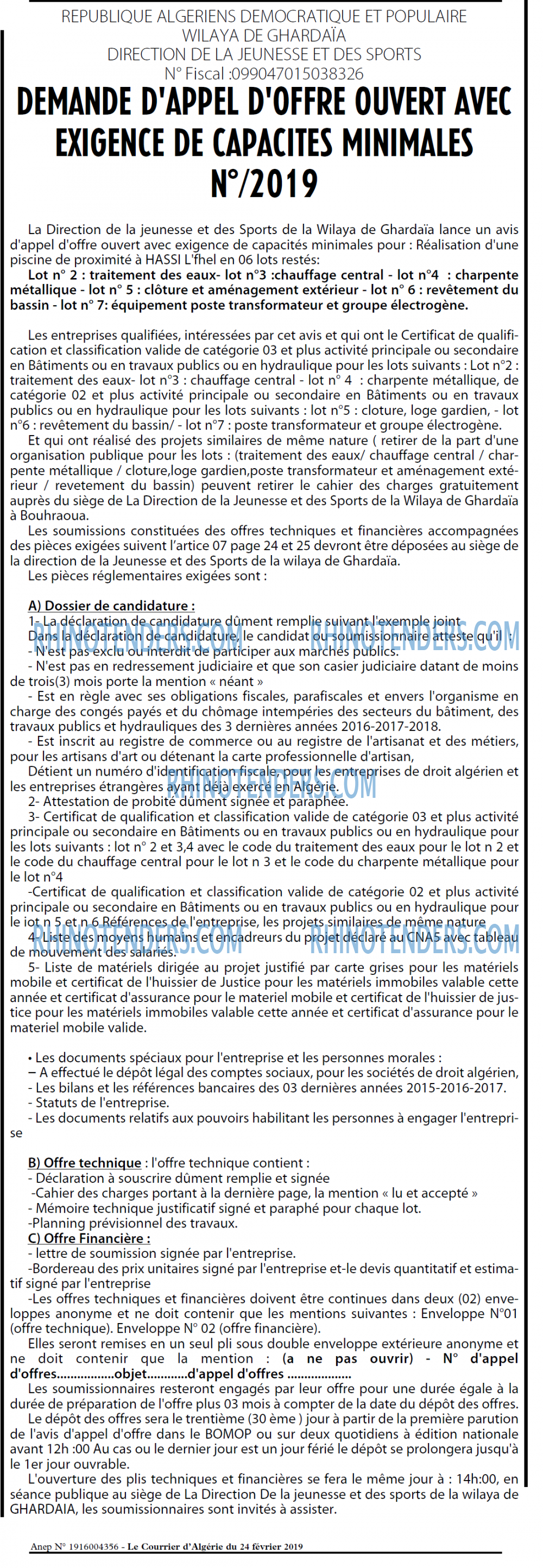 Le Courrier d'Algerie