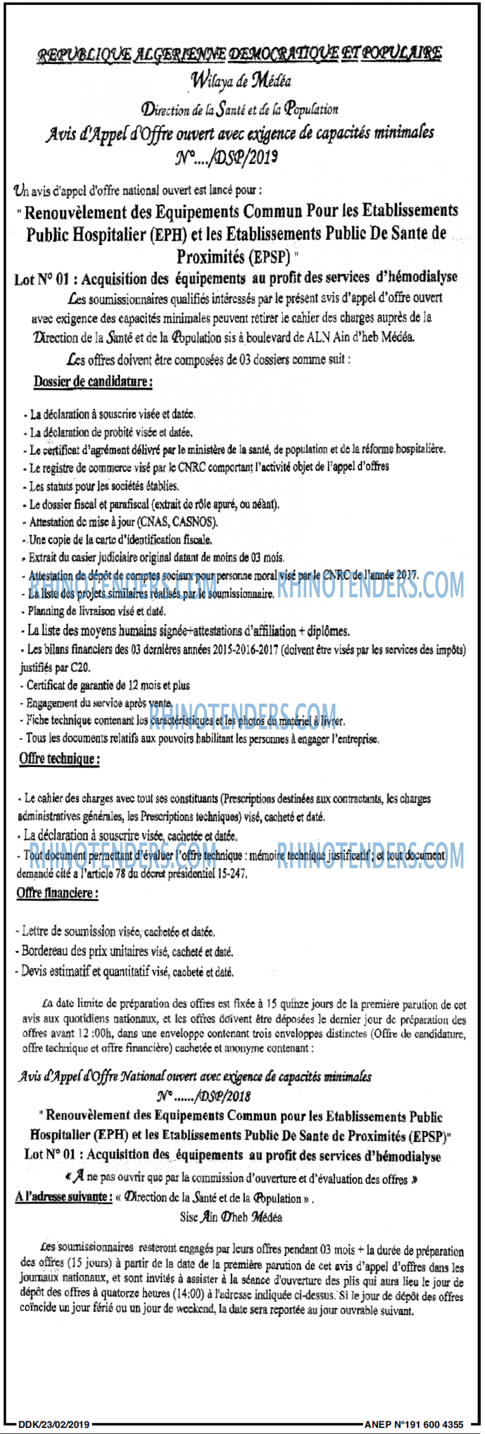LA DEPECHE DE KABYLIE