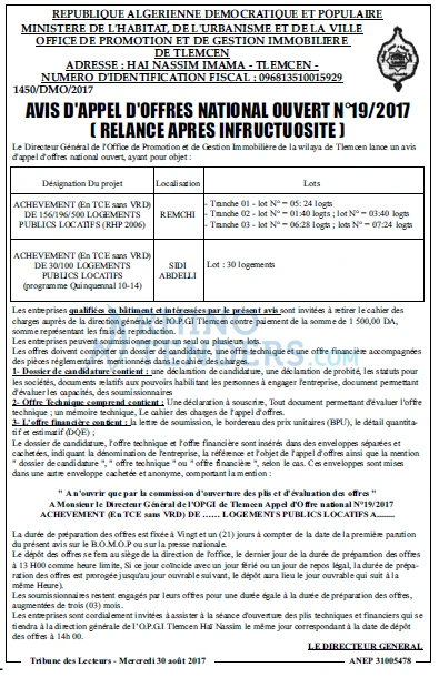 TRIBUNE DES LECTEURS