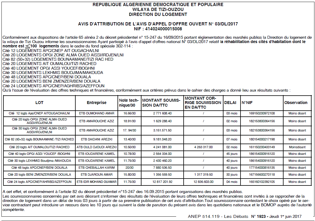 Les Debats