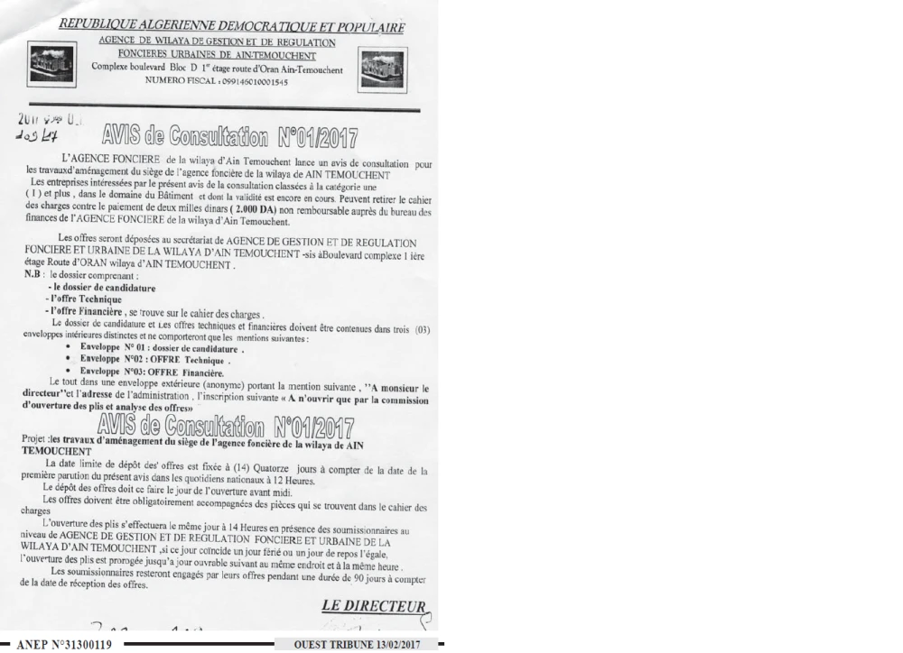 ouest TRIBUNE