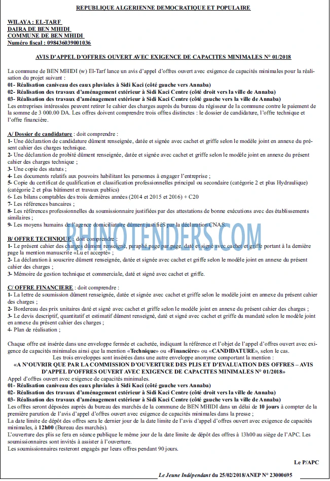 Le jeune indépendant