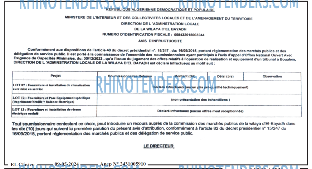 Le Courrier d'Algerie