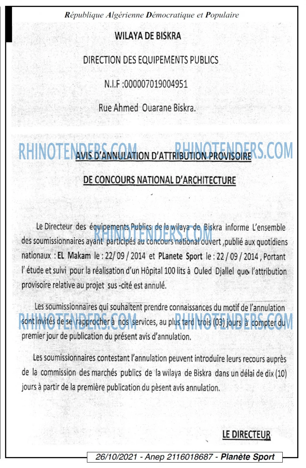 PLANETE SPORT