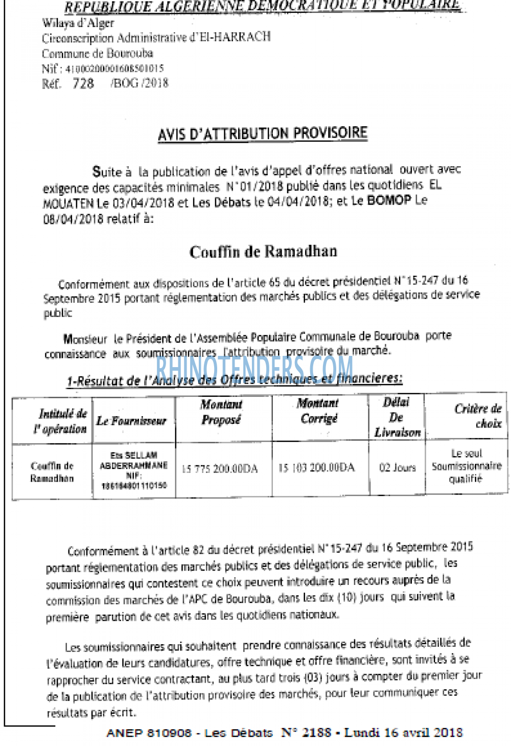Les Debats