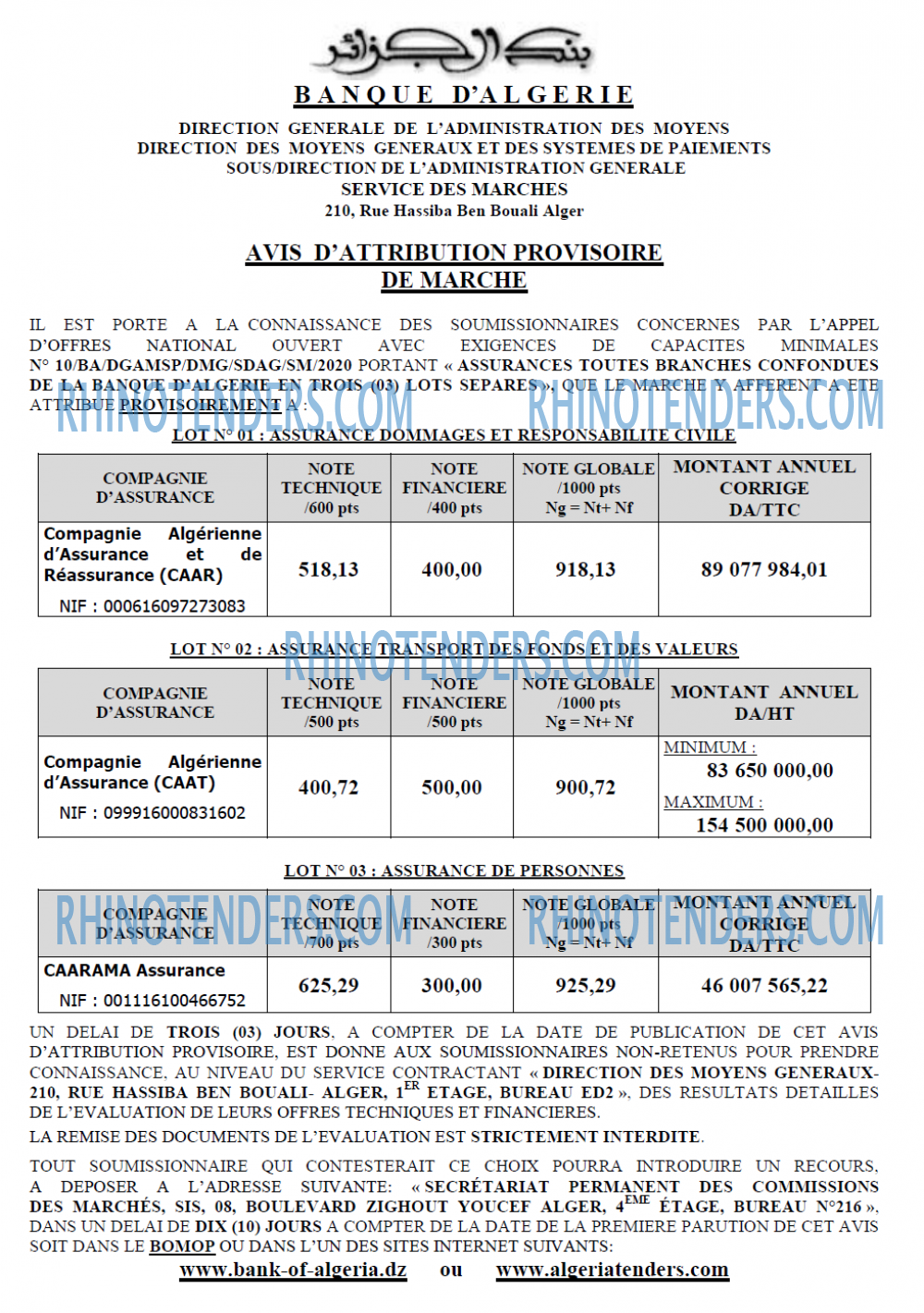 Banque d'Algérie