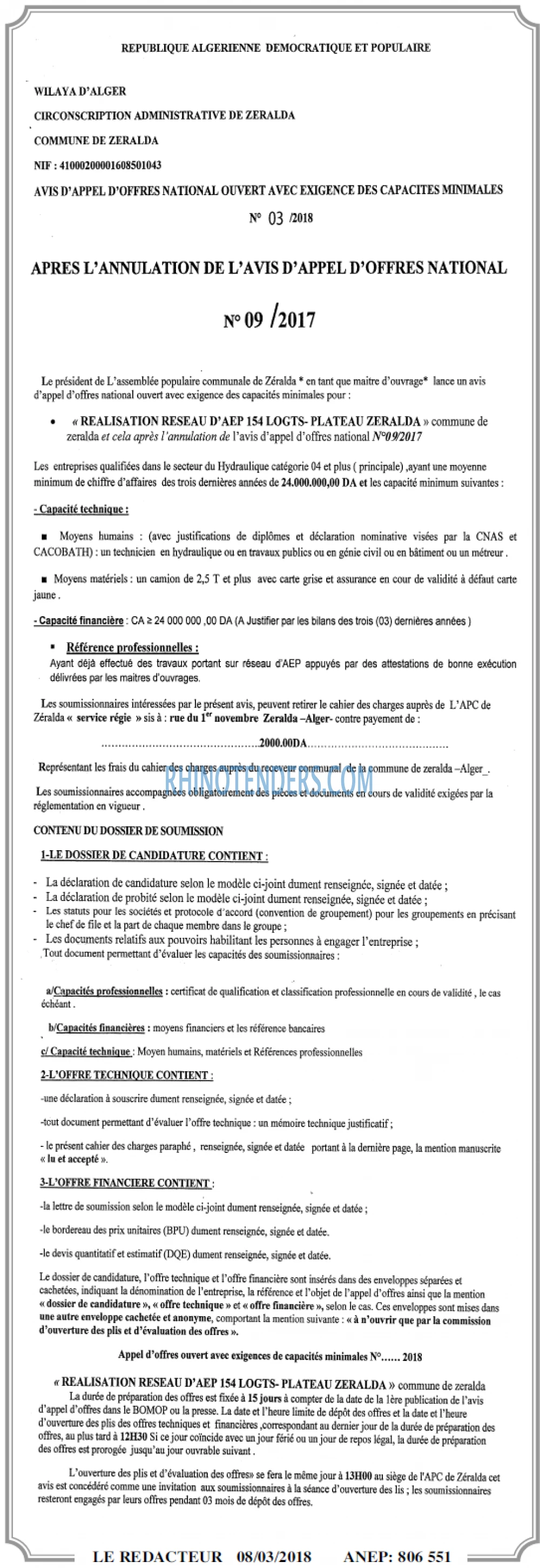 LE REDACTEUR