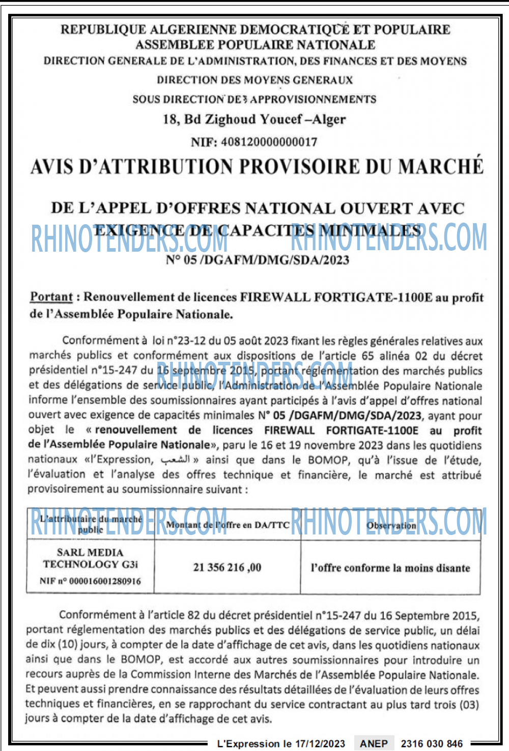 L'EXPRESSION